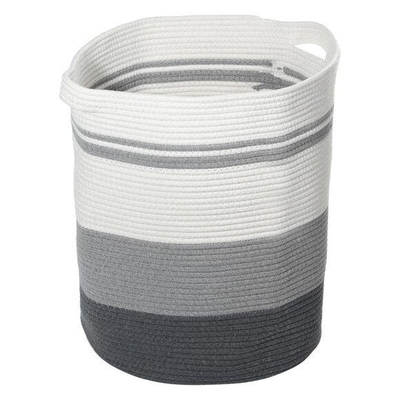 Laundry Basket Hamper 56L Bohemia Laundry Basket for Blankets Gray